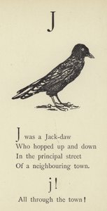 文字J 作： Edward Lear